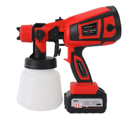 High-pressure Cordless Paint Sprayer with 2 FREE Batteries